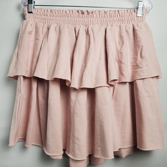 wonder nation Other - Wonder Nation Girls Skirt Size 14-16 Pink Tiered Elastic Waist